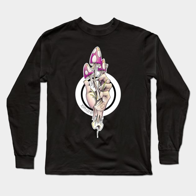 psychedelic Long Sleeve T-Shirt by elywick